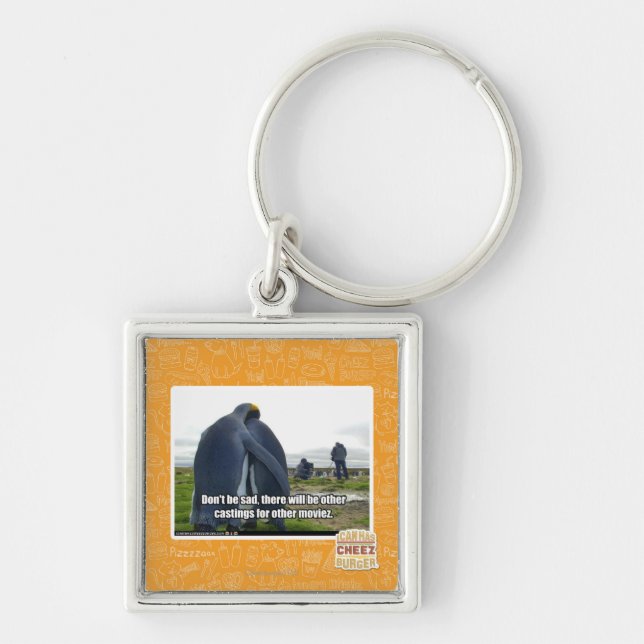 Porte-clés Ne soyez pas triste (Devant)