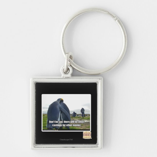 Porte-clés Ne soyez pas triste (Devant)