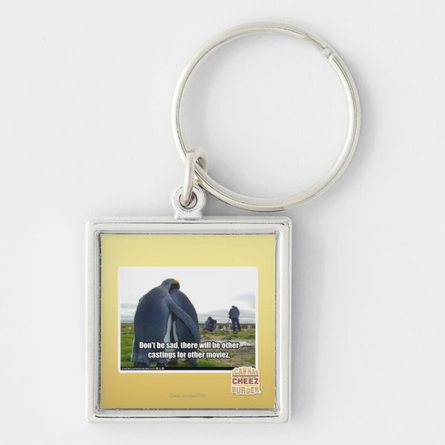 Porte-clés Ne soyez pas triste (Devant)