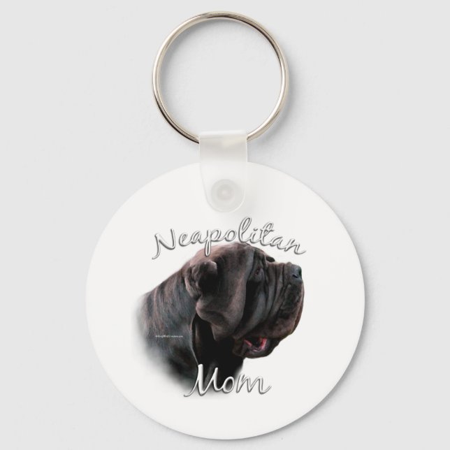 Porte-clés Neapolitain Mastiff Maman 2 (Recto)