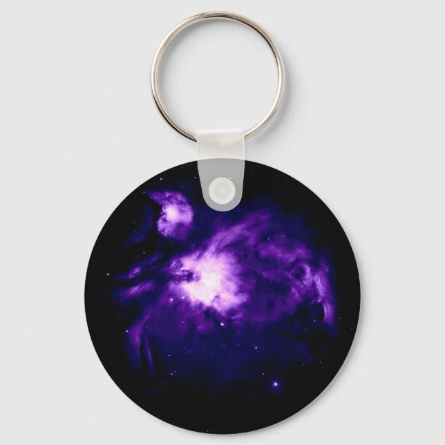 Porte-clés Nebula d'Orion pourpre : Galaxie (Recto)