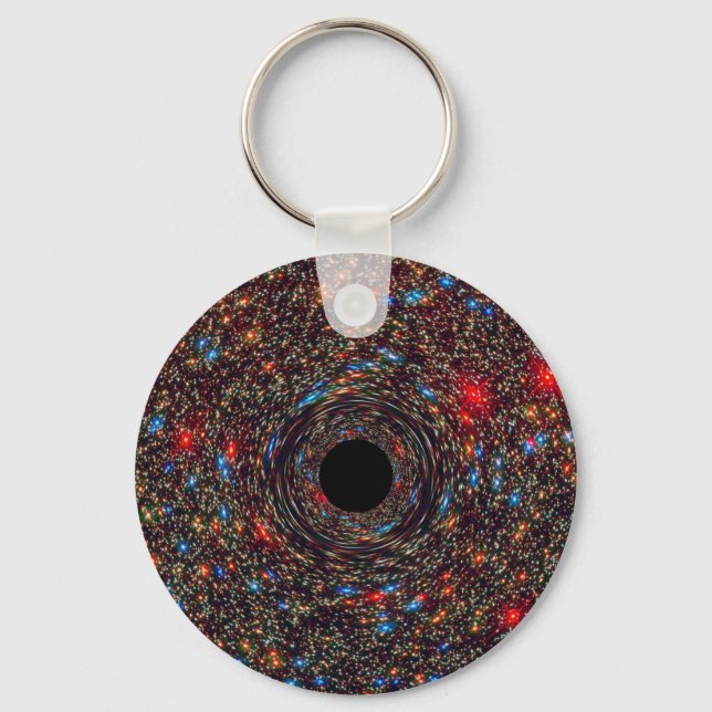 Porte-clés Nébuleuse de l'Espace Cosmique - Anneau (Recto)