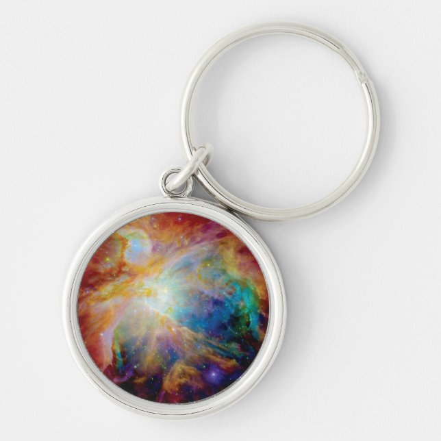 Porte-clés Nébuleuse d'Orion Hubble Spitzer Télescope Photo d (Devant)