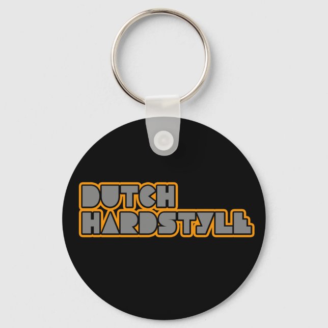 Porte-clés Néerlandais Hardstyle Hardbass musique qlimax q ba (Recto)