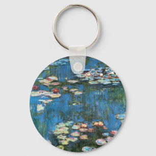 Porte-clés Nénuphars de Claude Monet, Impressionnisme Vintage