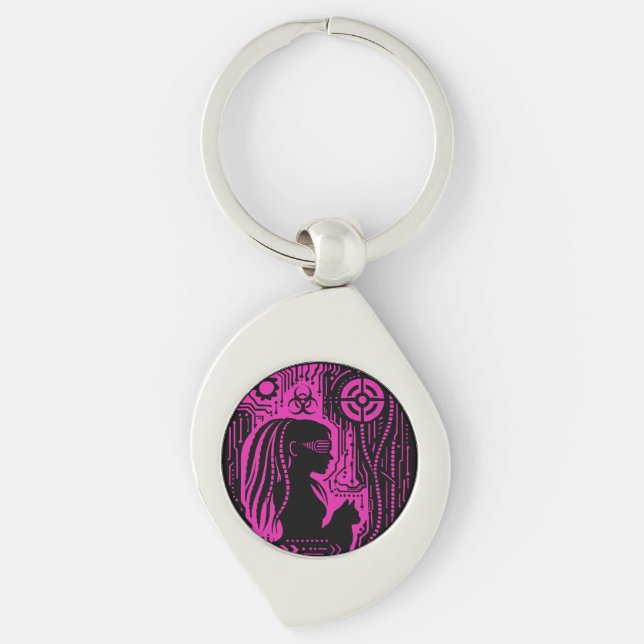 Porte-clés Neon Dread Protocol (Devant)