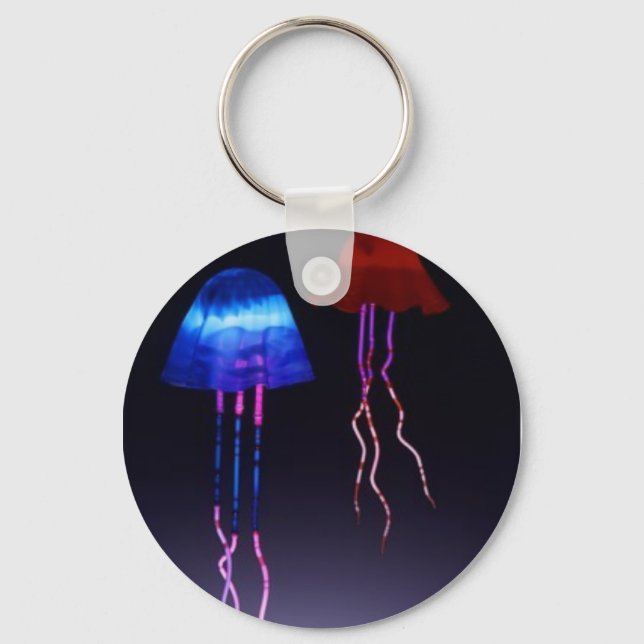 Porte-clés Neon Jellyfish (Recto)
