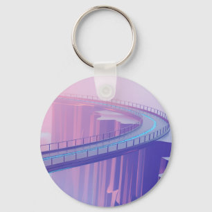 Porte-clés Neon Skybridge Dreamscape