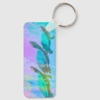 Porte-clés Neon Turtle
