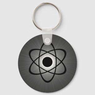 Porte-clés Nerdy Porte - clé atomique, Grey