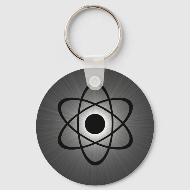 Porte-clés Nerdy Porte - clé atomique, Grey (Recto)
