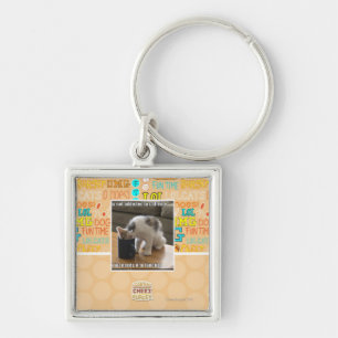 Porte-clés N'est pas dépendant à la caféine