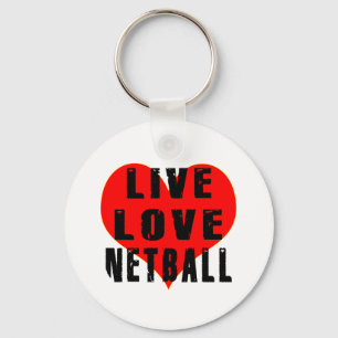 Porte-clés Net-ball vivant d'amour