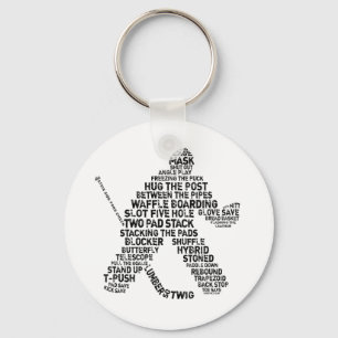 Porte-clés Netminder d'hockey