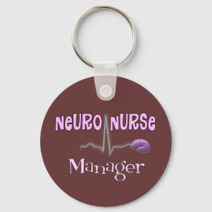 Porte-clés Neuro Nurse Manager Cadeaux