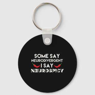 Porte-clés Neurodivertissement Neurospicy Adhd Fun Neurodiver