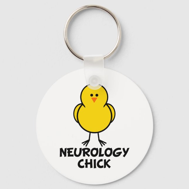 Porte-clés Neurologie Chick (Recto)