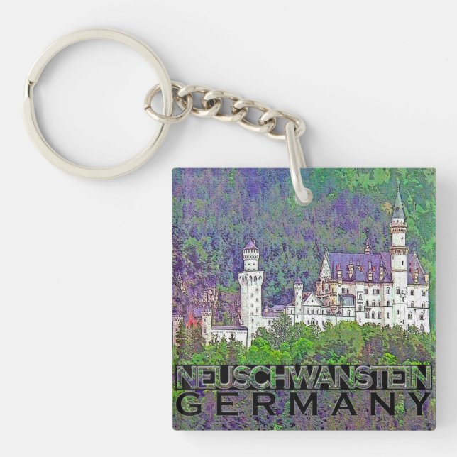 Porte-clés Neuschwanstein (Devant)