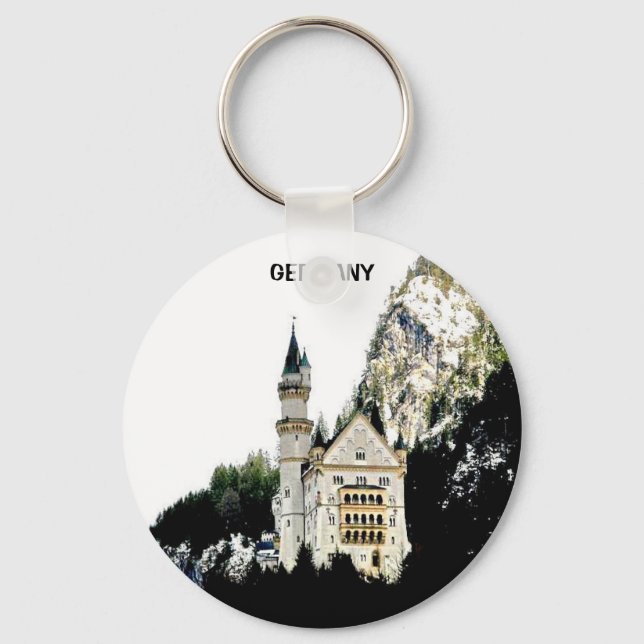 PORTE-CLÉS NEUSCHWANSTEIN CASTLE, GERMANY (Recto)