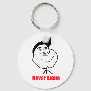 Porte-clés Never Alone - Keychain