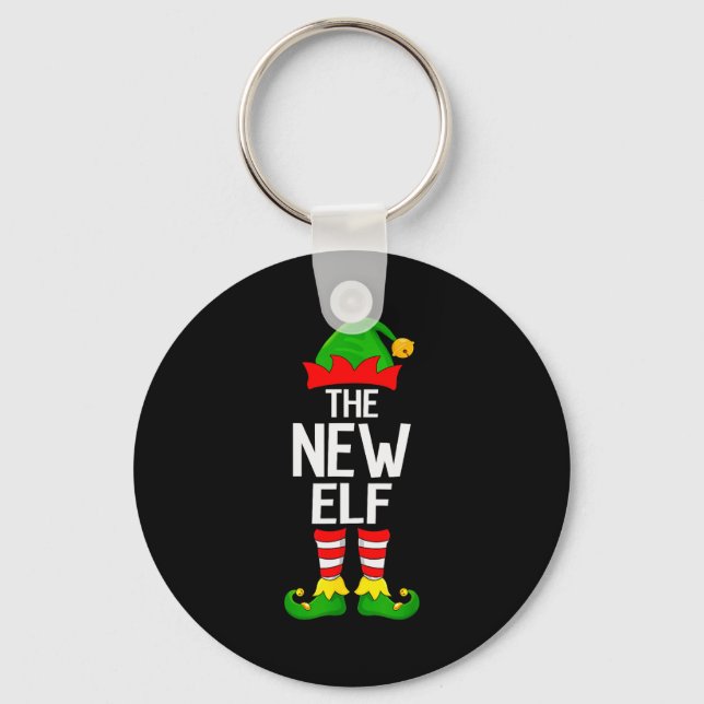 Porte-clés New Elf Xmas Matching Family Elf Squad Christmas  (Recto)