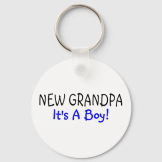 Porte-clés New Grandpa Its A Boy