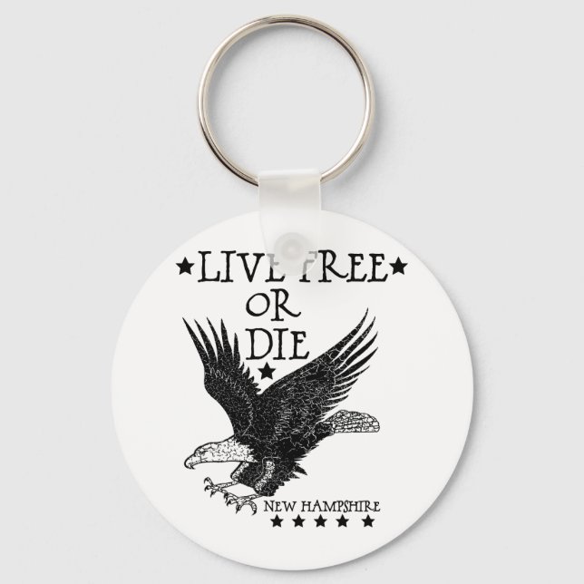 Porte-clés New Hampshire (Recto)