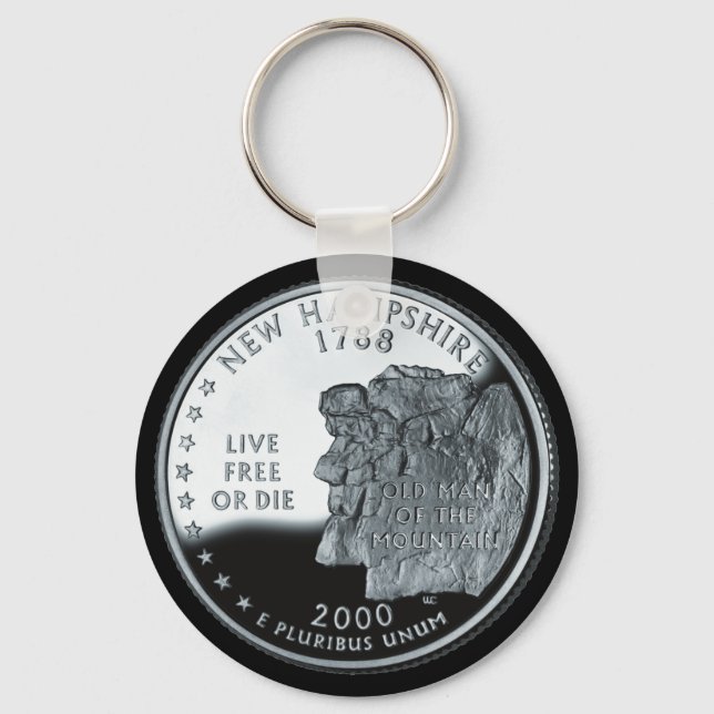 PORTE-CLÉS NEW HAMPSHIRE (Recto)