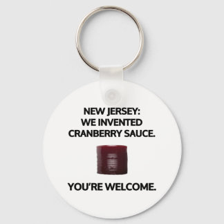 Porte-clés New Jersey : Nous avons inventé la sauce aux canne