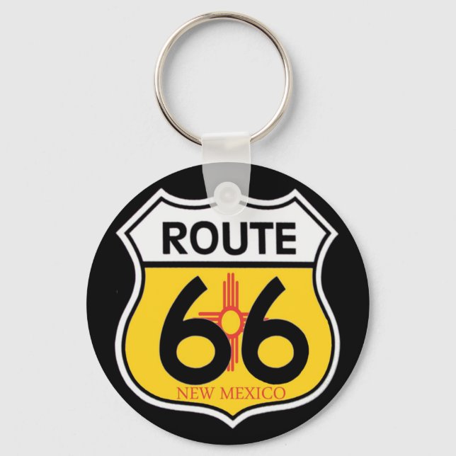 Porte-clés New Mexico Route 66 Shield (Recto)