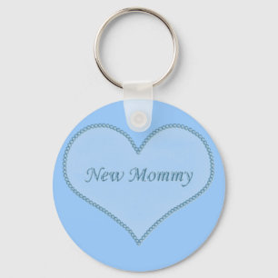 Porte-clés New Mommy Keychain, Blue