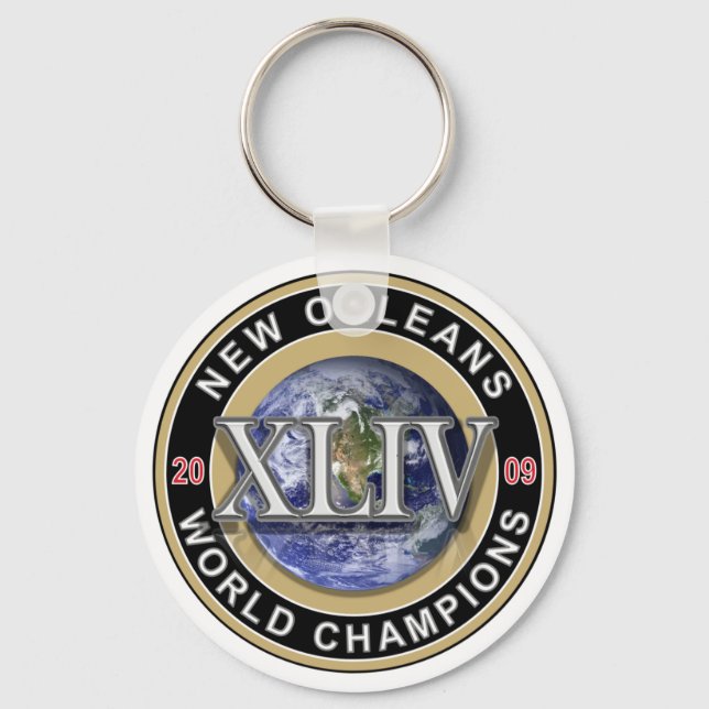Porte-clés NEW ORLEANS - Champions du Monde 2009 (Recto)
