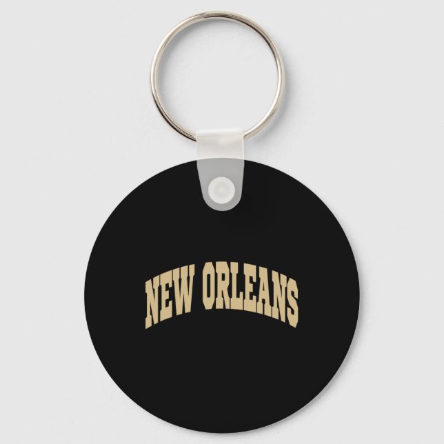 Porte-clés New Orleans - Throwback Design - Clic  (Recto)
