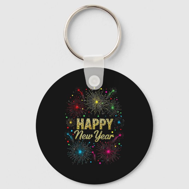 Porte-clés New Year Eve Party Supplies Nye 2026 Happy New Yea (Recto)