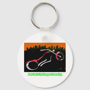 Porte-clés New York City Chopper Dreaming Red transp jGibney