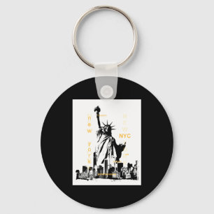 Porte-clés New York City Ny Nyc Statue de la Liberté