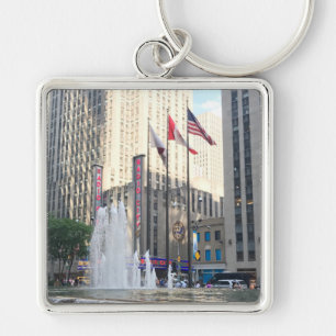 Porte-clés New York City NYC Fontaine Sixième Avenue Photogra