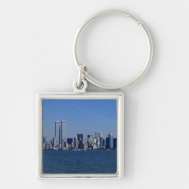 Porte-clés New York, États-Unis. Toits de Manhattan (Devant)