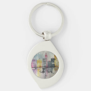 Porte-clés New York NYC Skyline Cityscape