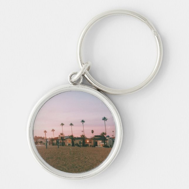 Porte-clés Newport Beach Pastel Sunset (Devant)