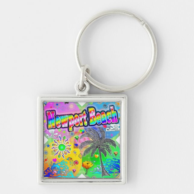 Porte-clés Newport Beach Quadro Seasons Porte - clé (Devant)