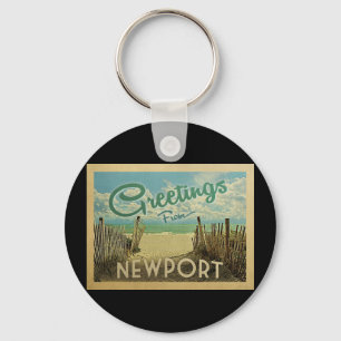 Porte-clés Newport Beach Vintage Travel