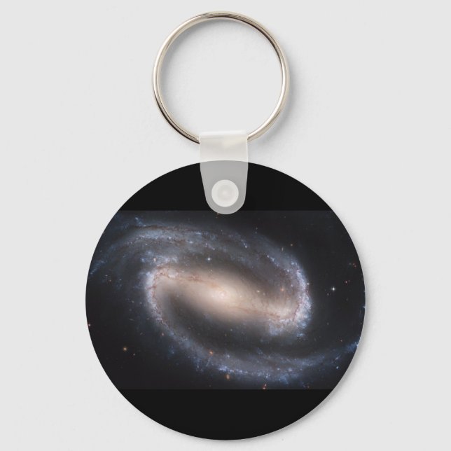Porte-clés NGC-1300 Galaxie spirale barrée (Recto)