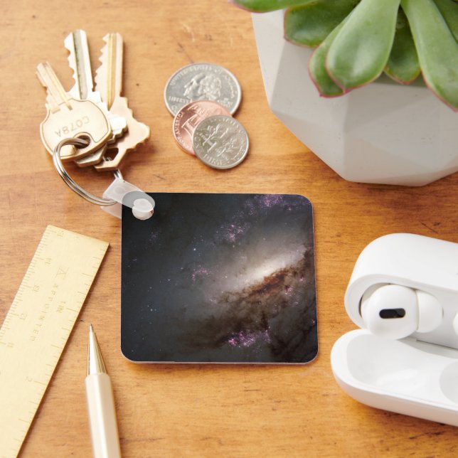 Porte-clés Ngc 4258 Sous Formation D'Étoiles Intenses. (Bureau)