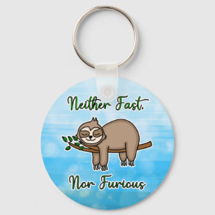 Porte-clés Ni la fente de foin rapide ni furieuse sur la bran