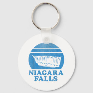 Porte-clés Niagara Falls Waterfall Rétro Souvenir touristique