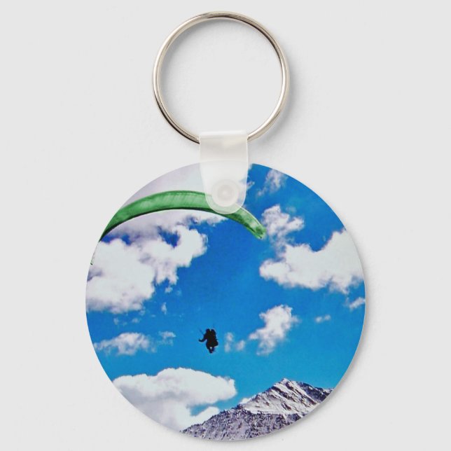 Porte-clés Nice day to para glide keychain (Recto)