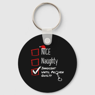 Porte-clés Nice Naughty Innocent Jusqu'À La Culpabilité Prove