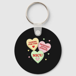 Porte-clés Nicu infirmière Saint-Valentin Cœur Candy docteur