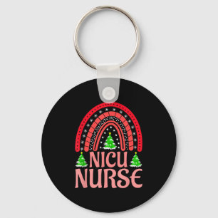 Porte-clés Nicu Nurse Christmas Crew Nurselife Nurse Noël